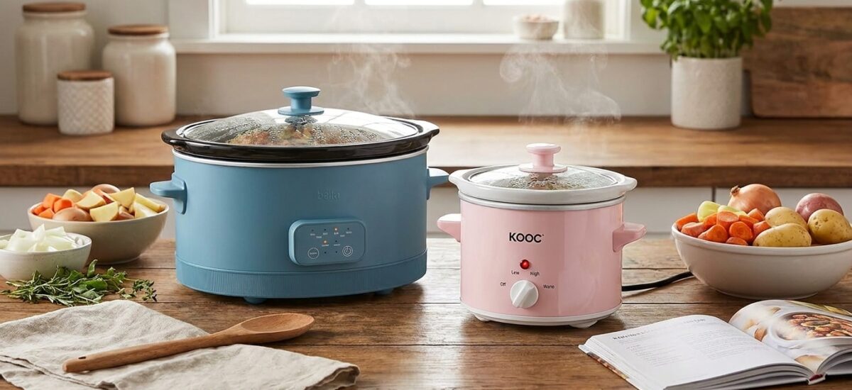 COOK WITH COLOR 2QT Mini Electric Round Slow Cooke… Review: Pros & Cons