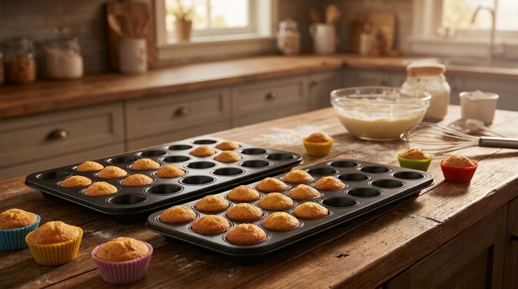 LDHHYH 2 Pack Mini Muffin Pan 48 Cup… Review: Pros & Cons