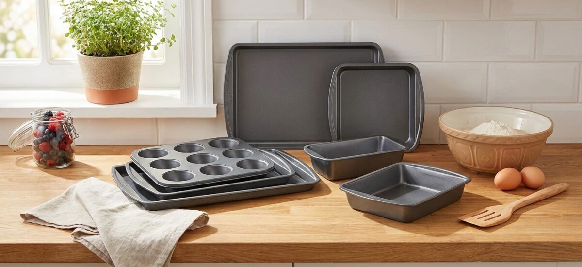 NutriChef 10-Piece Nonstick Kitchen Oven Baking Pa… Review: Pros & Cons