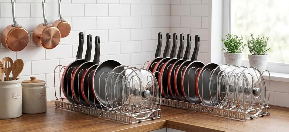 Amazon.com – Housolution Pot and Pan Lid Organizer… Review: Pros & Cons