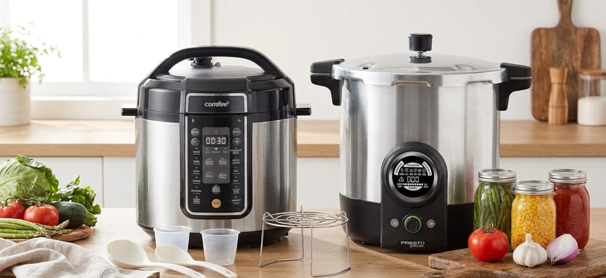 COMFEE’ Pressure Cooker 6 Quart with 13 Cooking Fu… Review: Pros & Cons