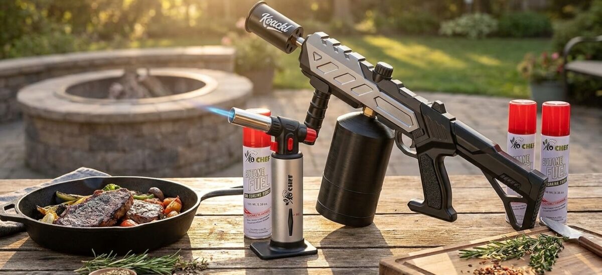 KOACKL 25.8″ CSA Propane Torch Gun 2462°F Adjustab… Review: Pros & Cons