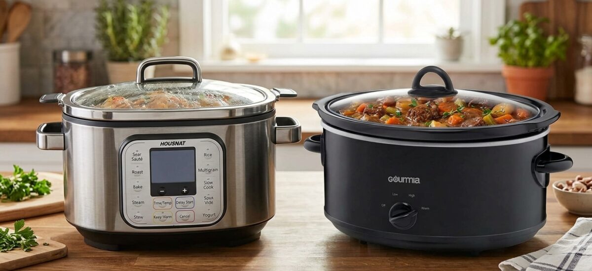 HOUSNAT Slow Cooker 6 Quart 10-in-1 Programmable S… Review: Pros & Cons