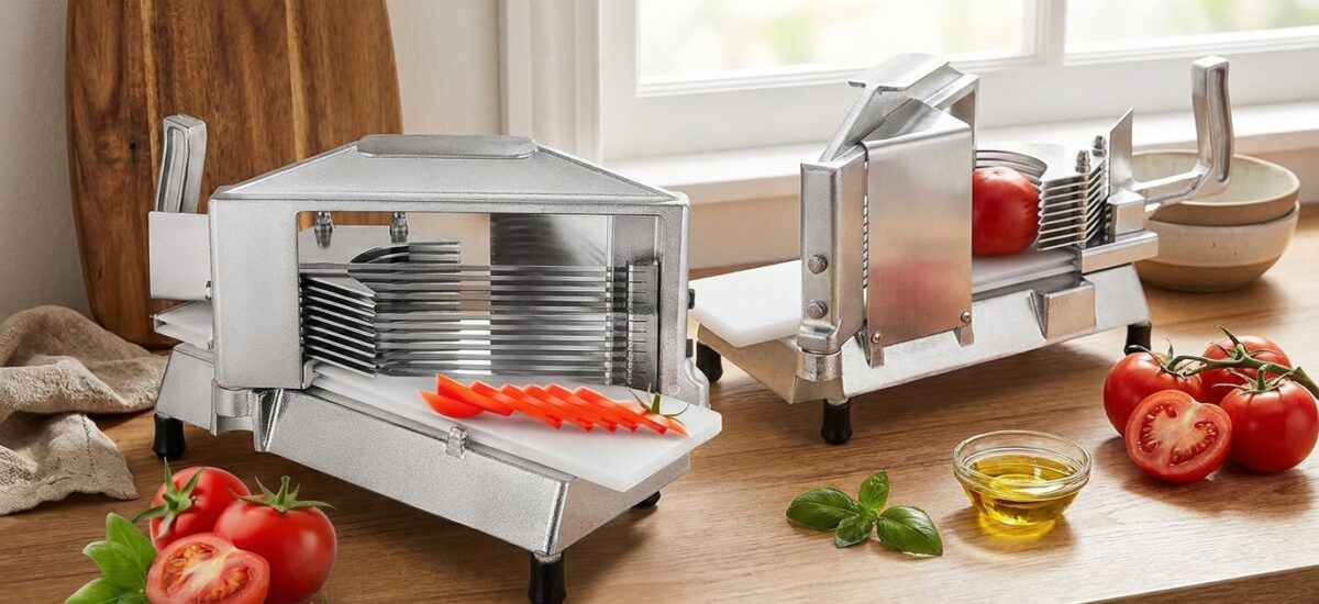 VEVOR Commercial Tomato Slicer 1/4″ Heavy Duty Cut… Review: Pros & Cons