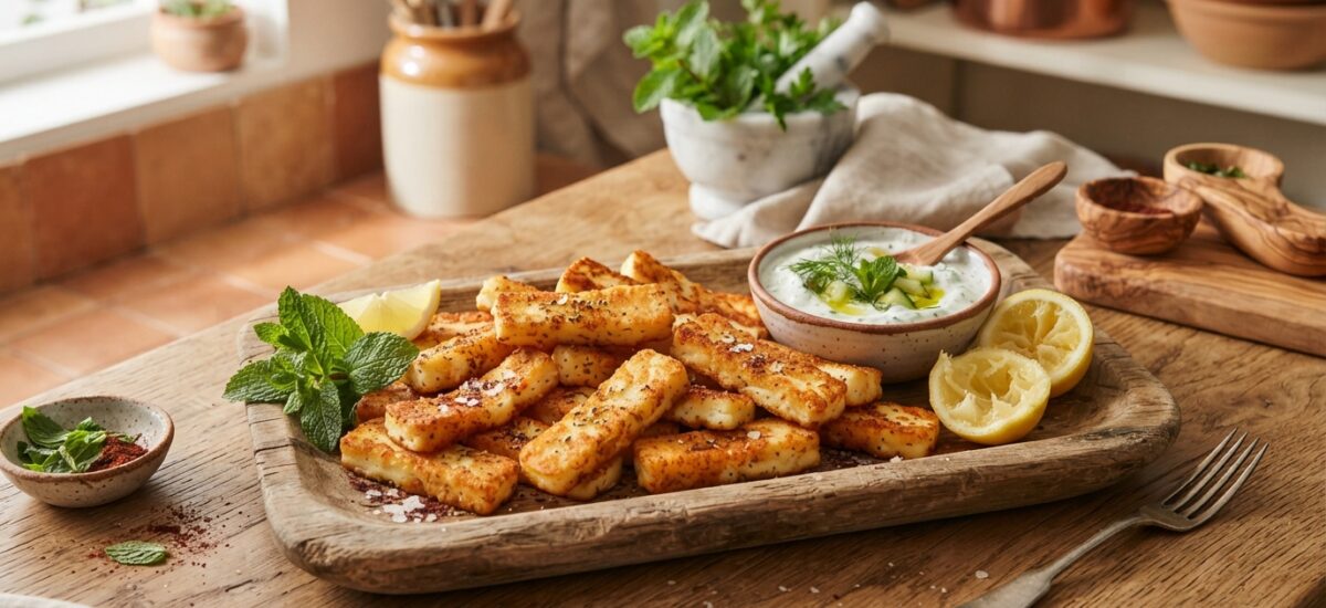Crispy Air Fryer Halloumi (Golden & Easy) – FoodJot