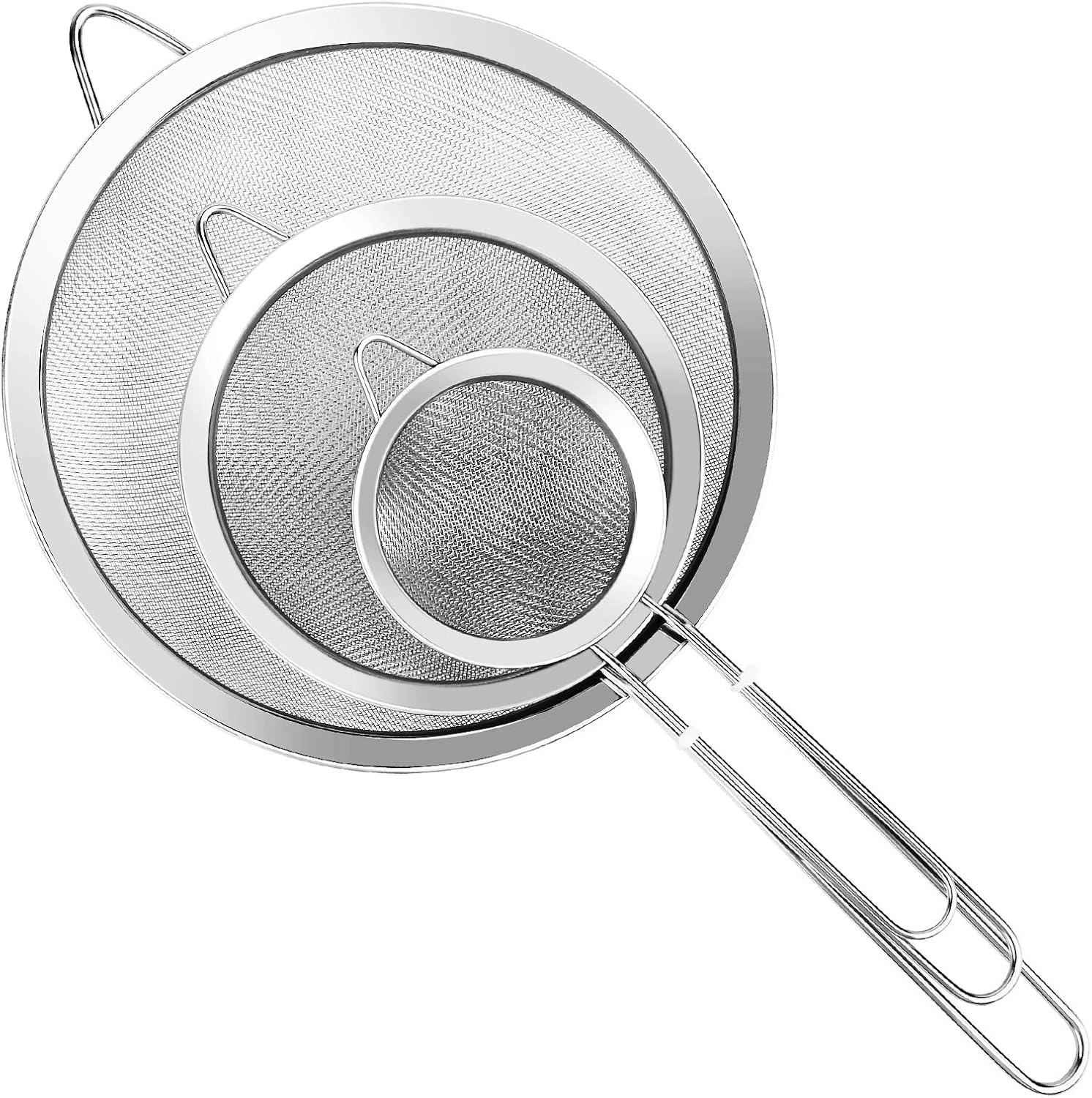 3Pcs Super Wire Extra Fine Mesh Strainer with Hand… Review: Pros & Cons