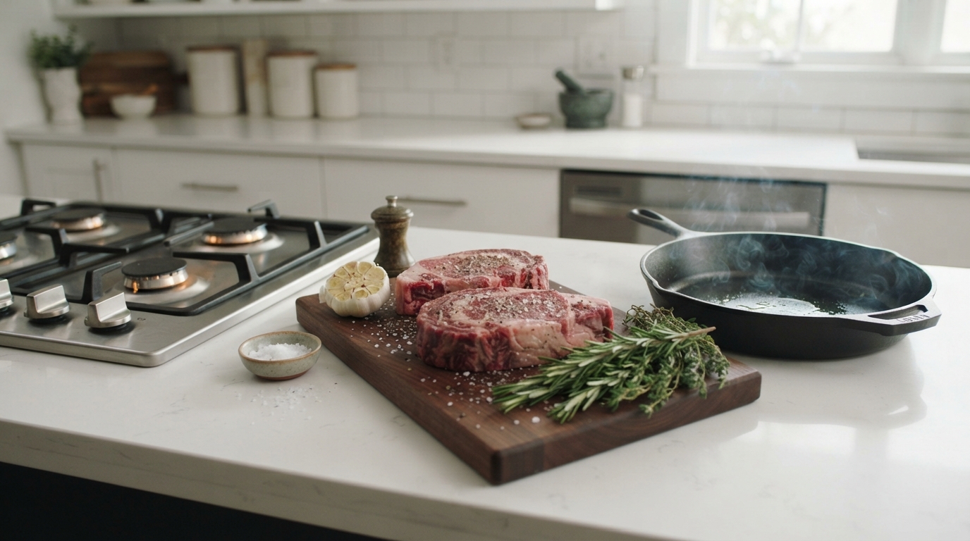 Mise en Place and Double Burner Preparation