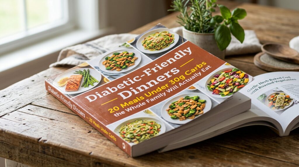 Diabetic-Friendly Dinners — 20 Meals Under 30g Carbs the Whole Family Will Actually Eat