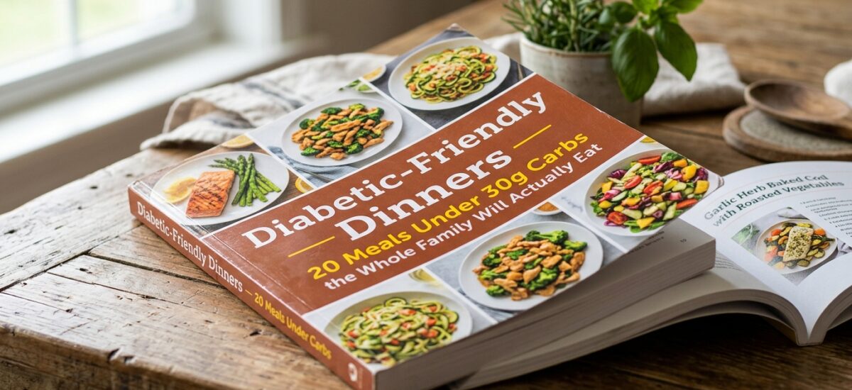 Diabetic-Friendly Dinners — 20 Meals Under 30g Carbs the Whole Family Will Actually Eat
