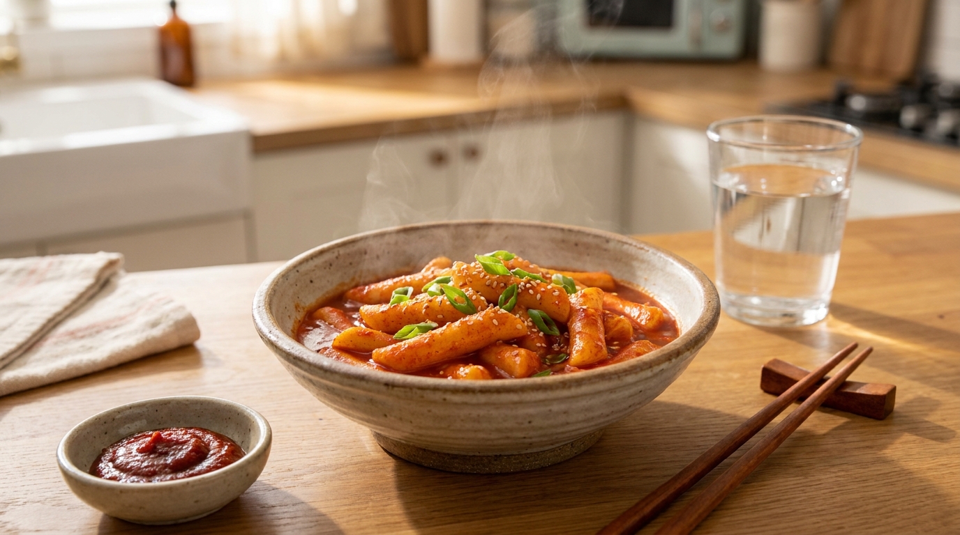 Easy Homemade Tteokbokki: Your Guide to Korean Spicy Rice Cakes at Home