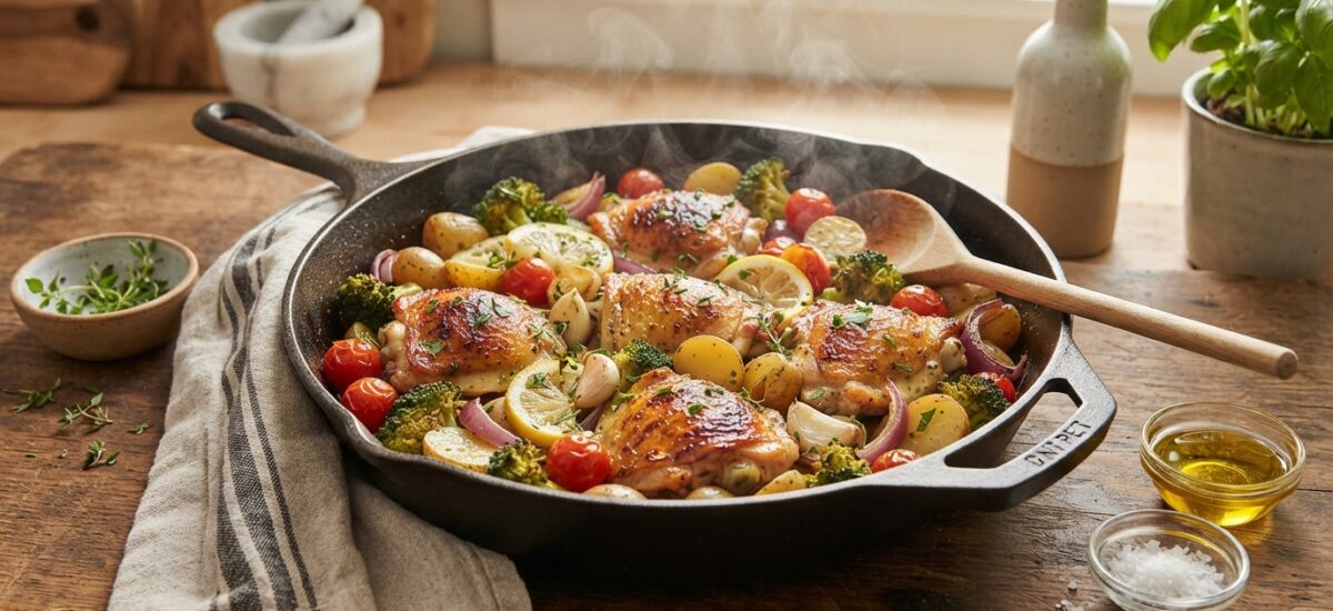 Effortless One-Pan Lemon Herb Chicken & Veggies: Your New Go-To High-Protein Dinner