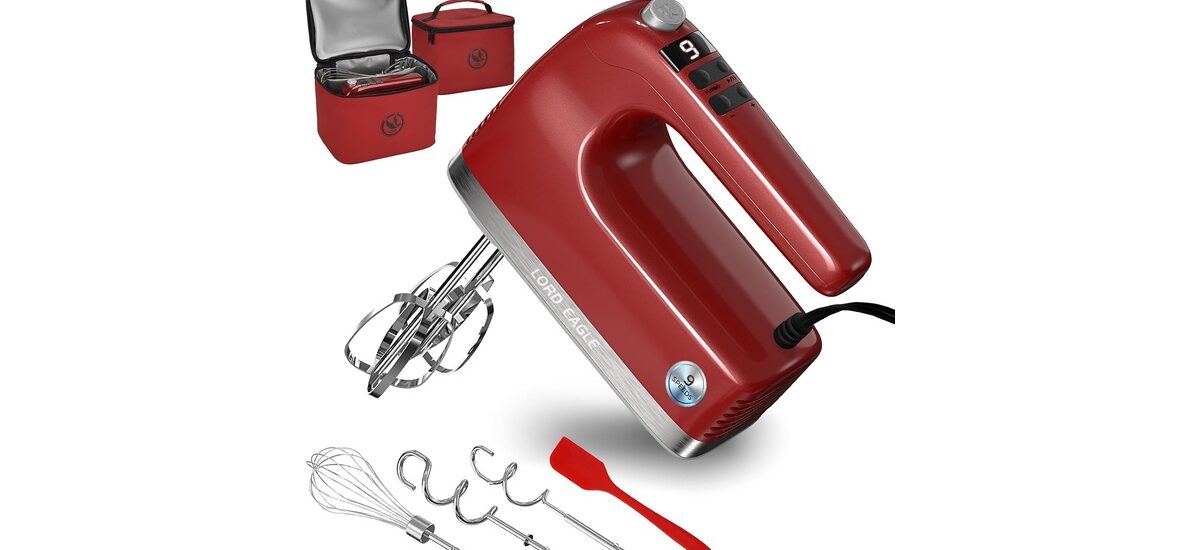 Lord Eagle 9-Speed Digital Hand Mixer Electric Han… Review: Pros & Cons