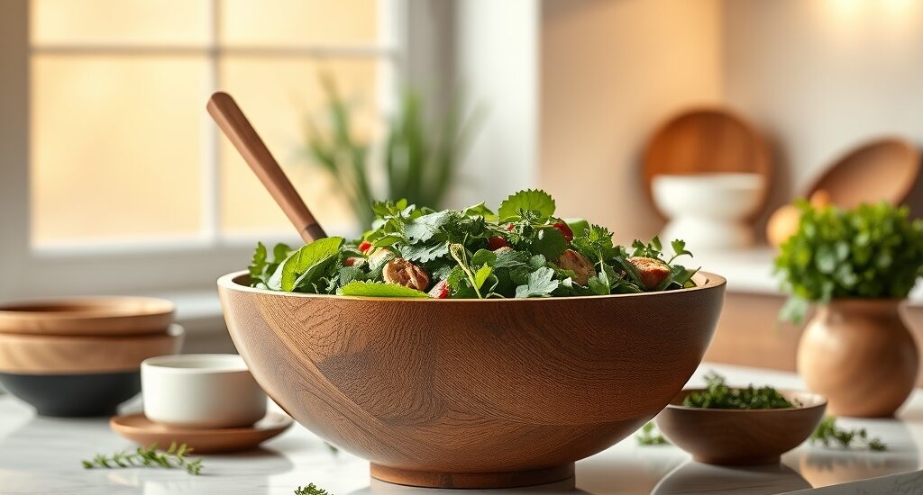 Lipper International Large Salad Bowl with Servers… Review: Pros & Cons