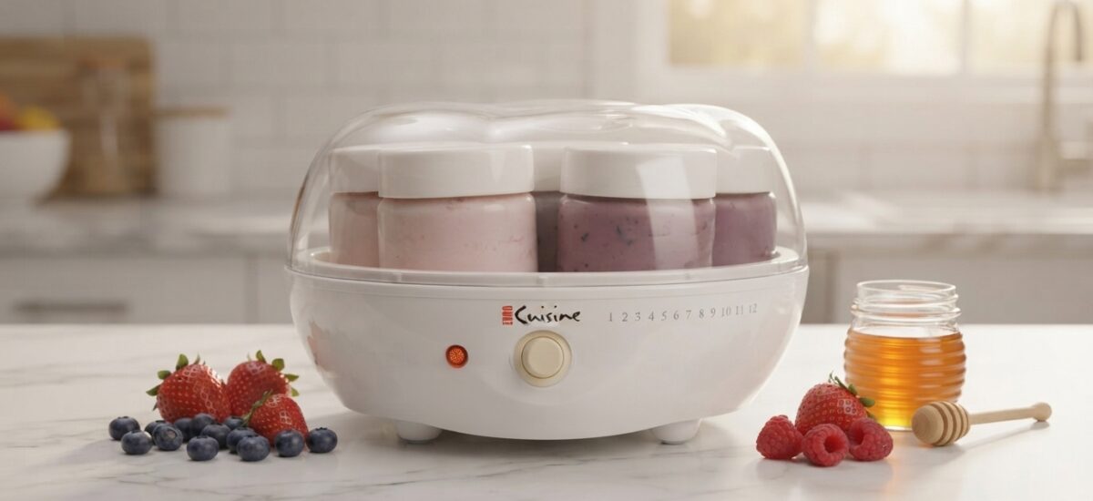 Euro Cuisine YM80 Yogurt Maker with 7 Glass Jars… Review: Pros & Cons