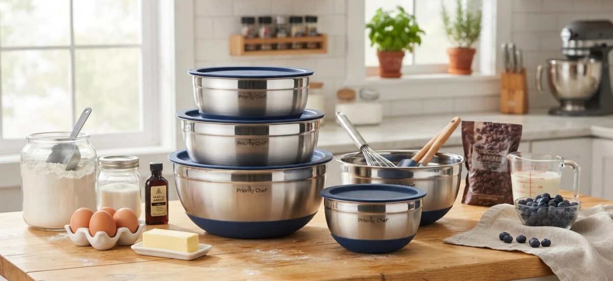 Priority Chef Premium Mixing Bowls With Airtight L… Review: Pros & Cons