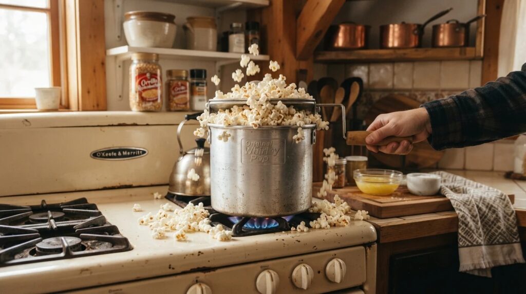 Original Whirley Pop Popcorn Maker Review: Honest Pros, Cons & Verdict