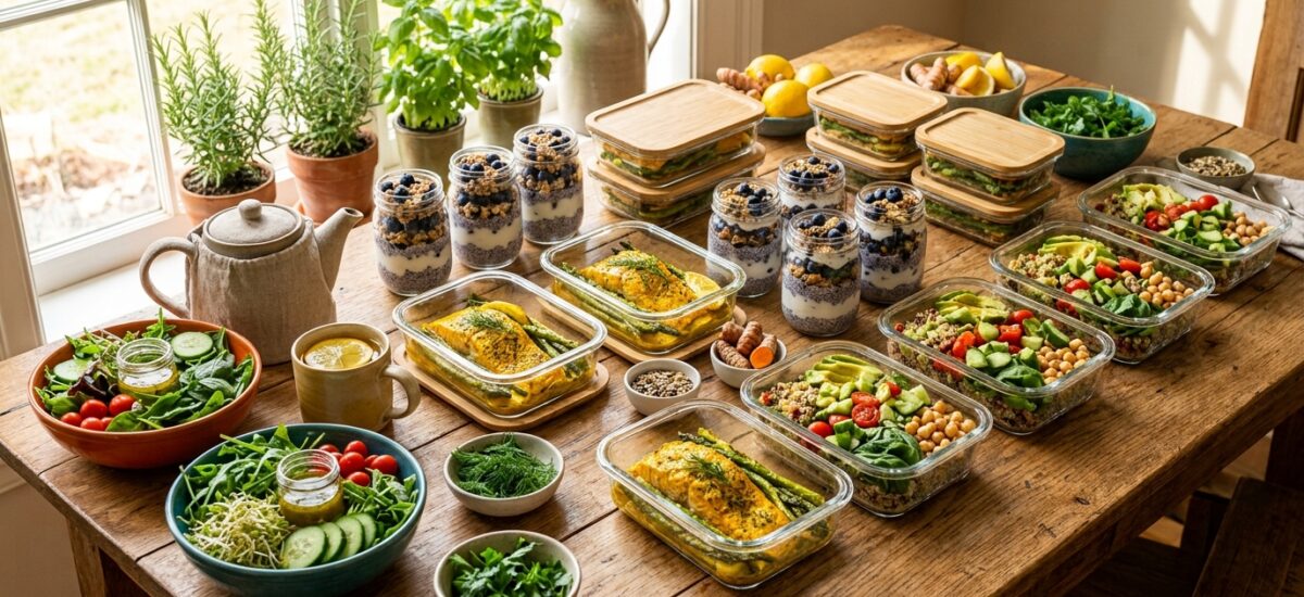 Anti-Inflammatory Meal Plan: 7 Days & Full Grocery List
