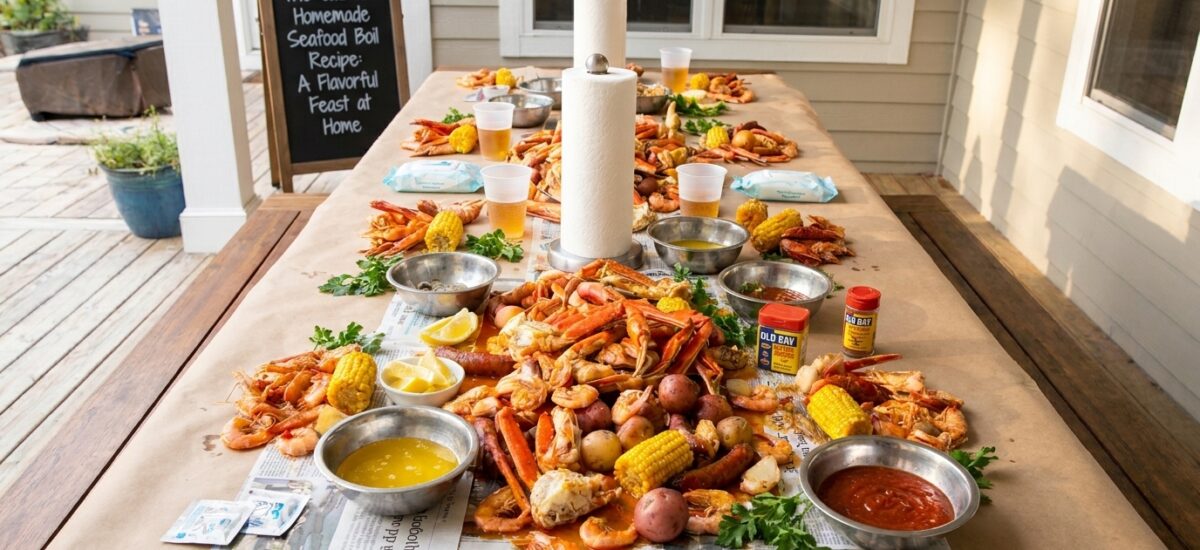 The Ultimate Homemade Seafood Boil Recipe: A Flavorful Feast at Home