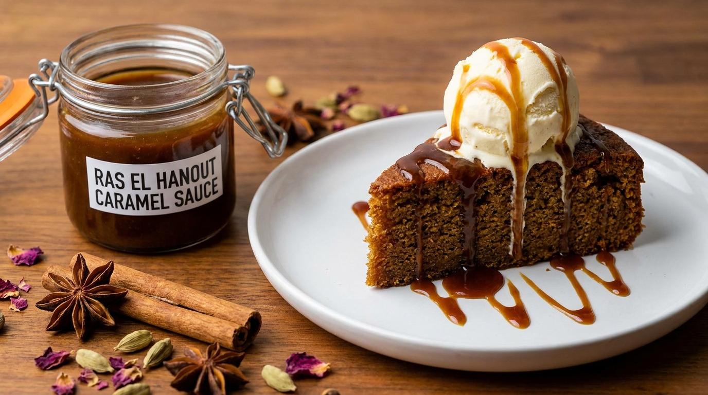 Ras El Hanout Caramel Sauce — The Most Complex Spice Blend in the World Meets Dessert