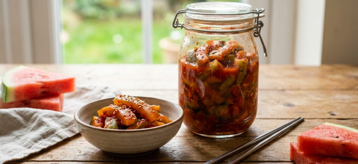 Watermelon Rind Kimchi: The Ultimate Zero-Waste Korean Side Dish You Need to Try