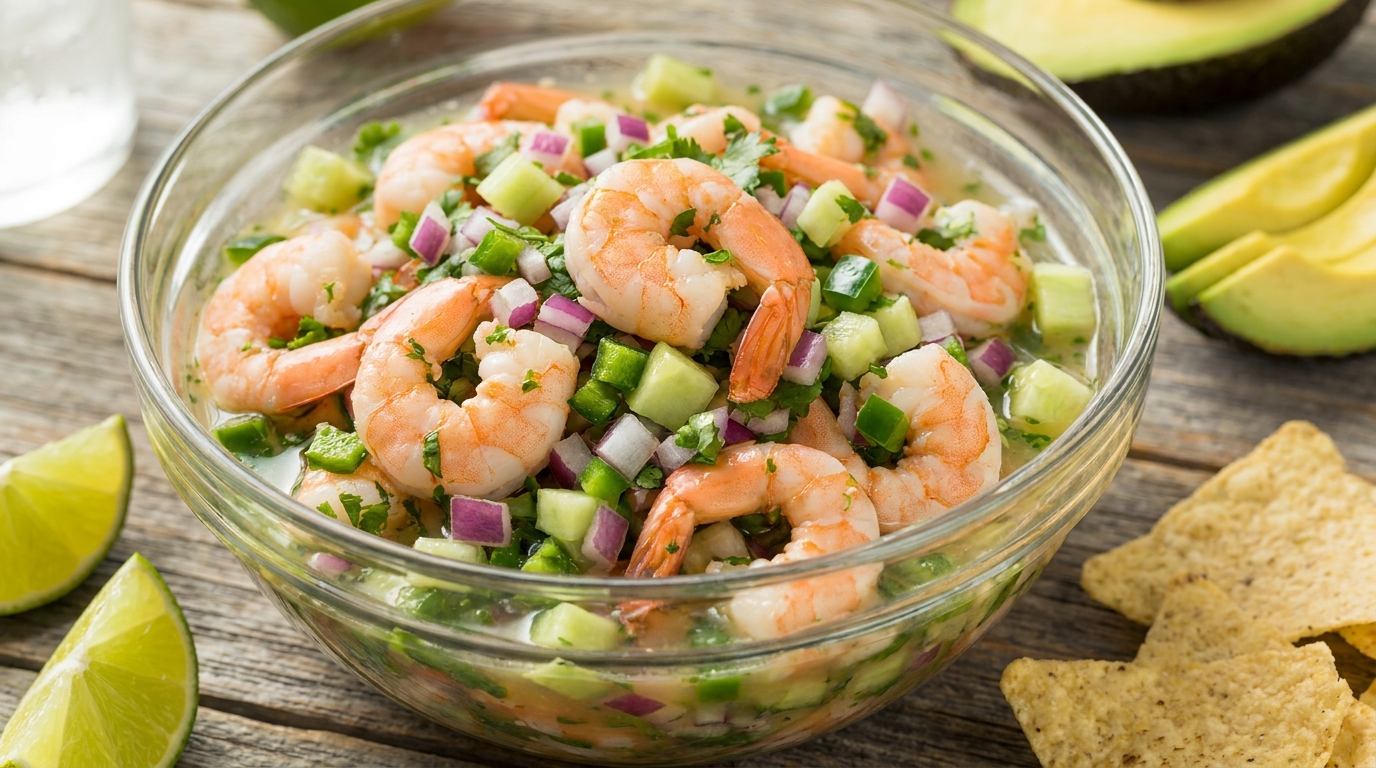 Easy Cooked Shrimp Ceviche Recipe: Bright, Zesty & Safe for Everyone (No Raw Fish Anxiety)