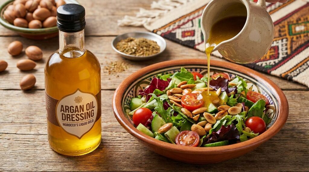 Argan Oil Salad Dressing — Morocco’s Liquid Gold Finally Gets the Recipe It Deserves
