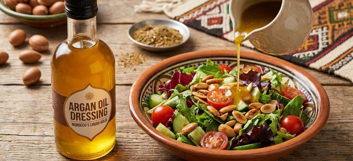 Argan Oil Salad Dressing — Morocco’s Liquid Gold Finally Gets the Recipe It Deserves