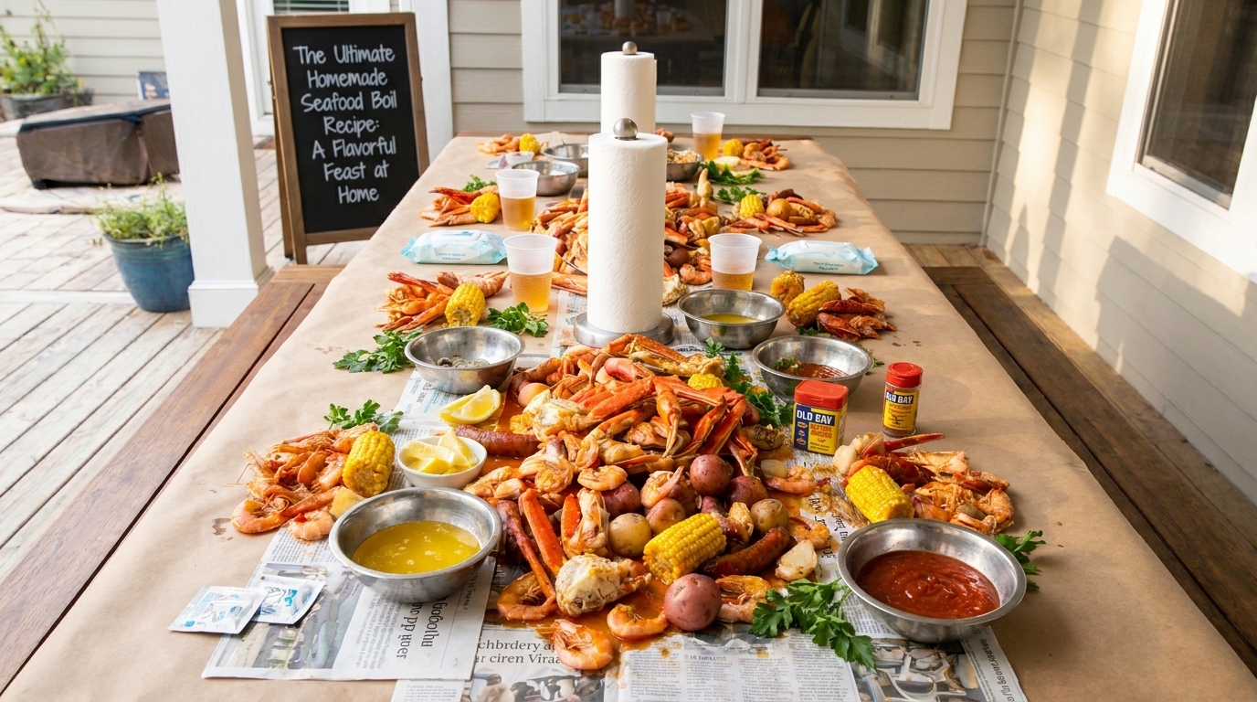 The Ultimate Homemade Seafood Boil Recipe: A Flavorful Feast at Home