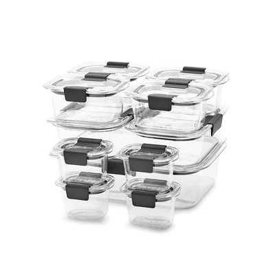 Rubbermaid Brilliance Food Storage Set, 22-Piece
