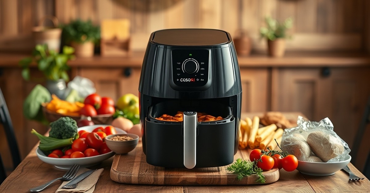 COSORI Pro Air Fryer Oven — perfect for family meals