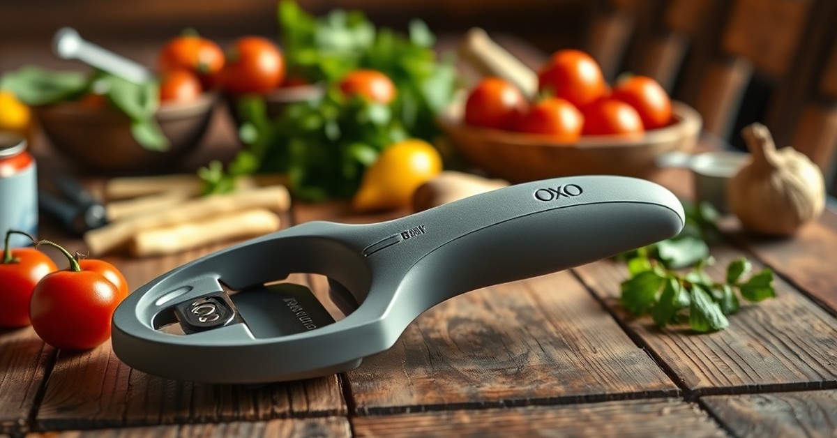 OXO Good Grips Smooth Edge Can Opener — perfect for family meals