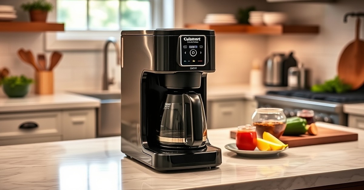 Cuisinart DCC-1200 Brew Central 12-Cup — ideal for any modern kitchen