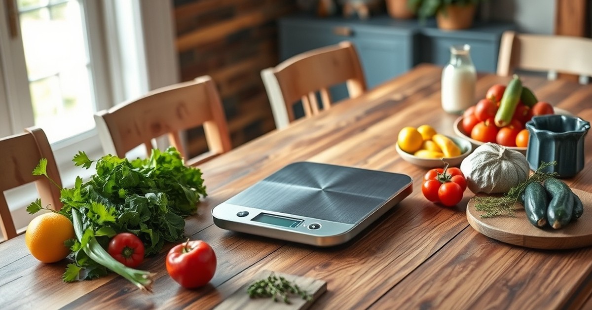 OXO Good Grips 11-lb Stainless Steel Food Scale — perfect for family meals
