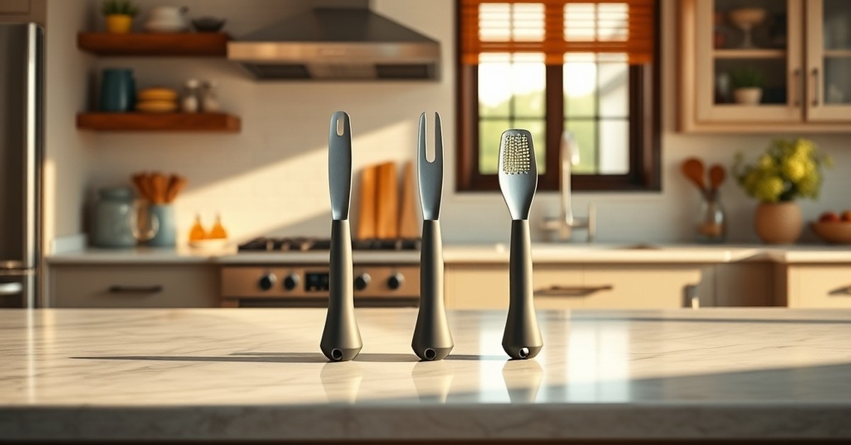 OXO Good Grips POP 3-Piece in action — our testing setup