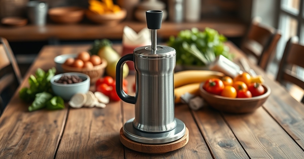 Breville Milk Cafe Frother — perfect for family meals