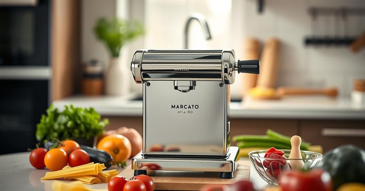 Marcato Atlas 150 Pasta Machine — perfect for family meals