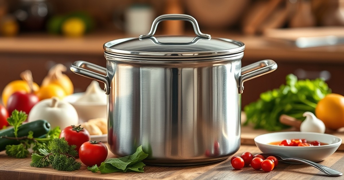 Cuisinart 766-26 Chefs Classic 12-Quart Stockpot — perfect for family meals