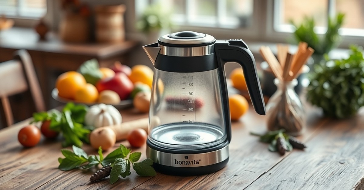 Bonavita Variable Temperature Kettle — perfect for family meals