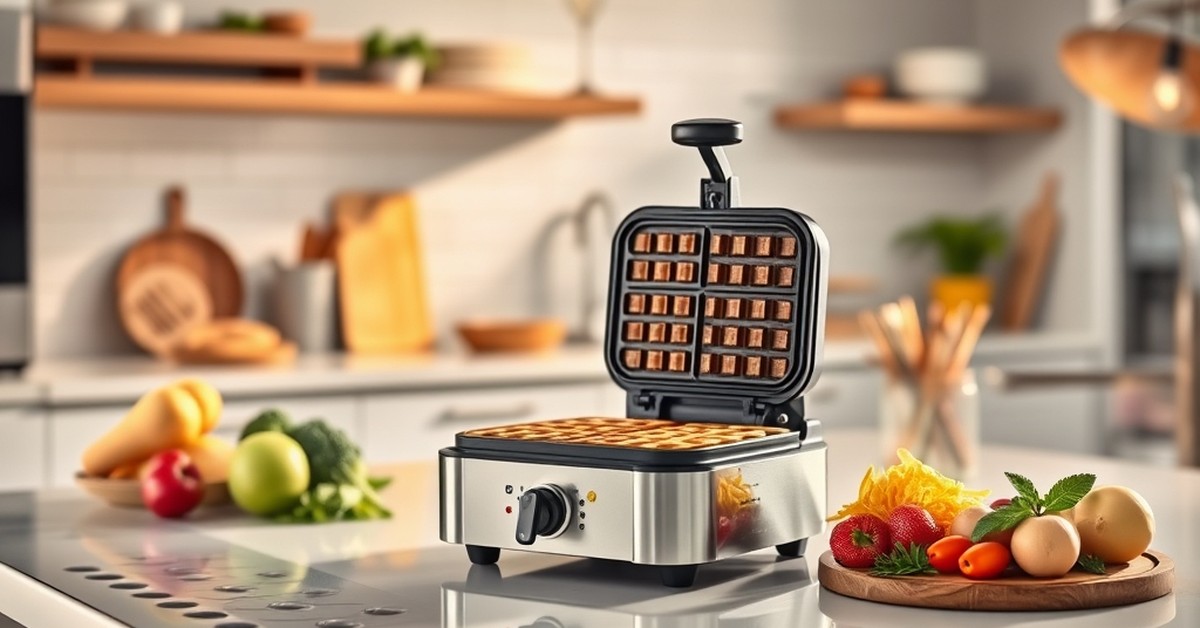 Cuisinart WAF-F20 Double Belgian Waffle Maker — ideal for any modern kitchen