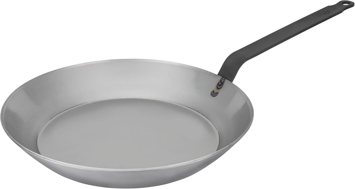 Matfer Bourgeat Black Steel Round Frying Pan 11-inch