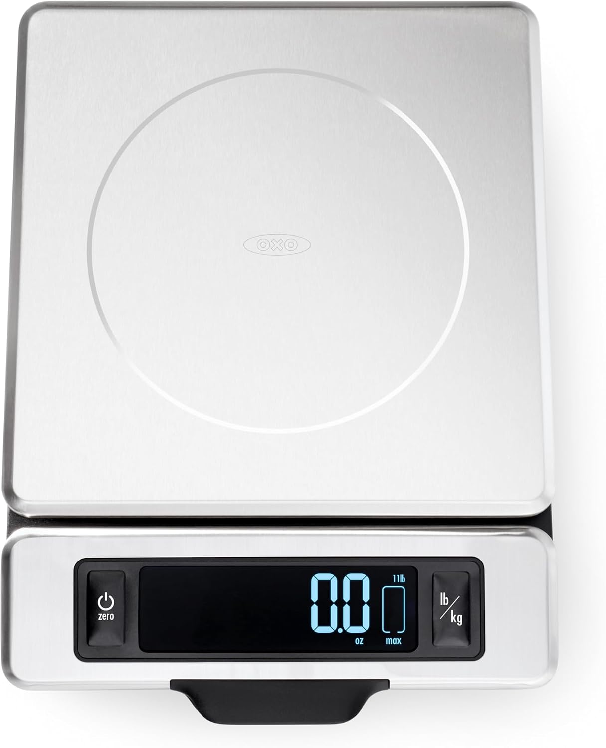 OXO Good Grips 11-lb Stainless Steel Food Scale