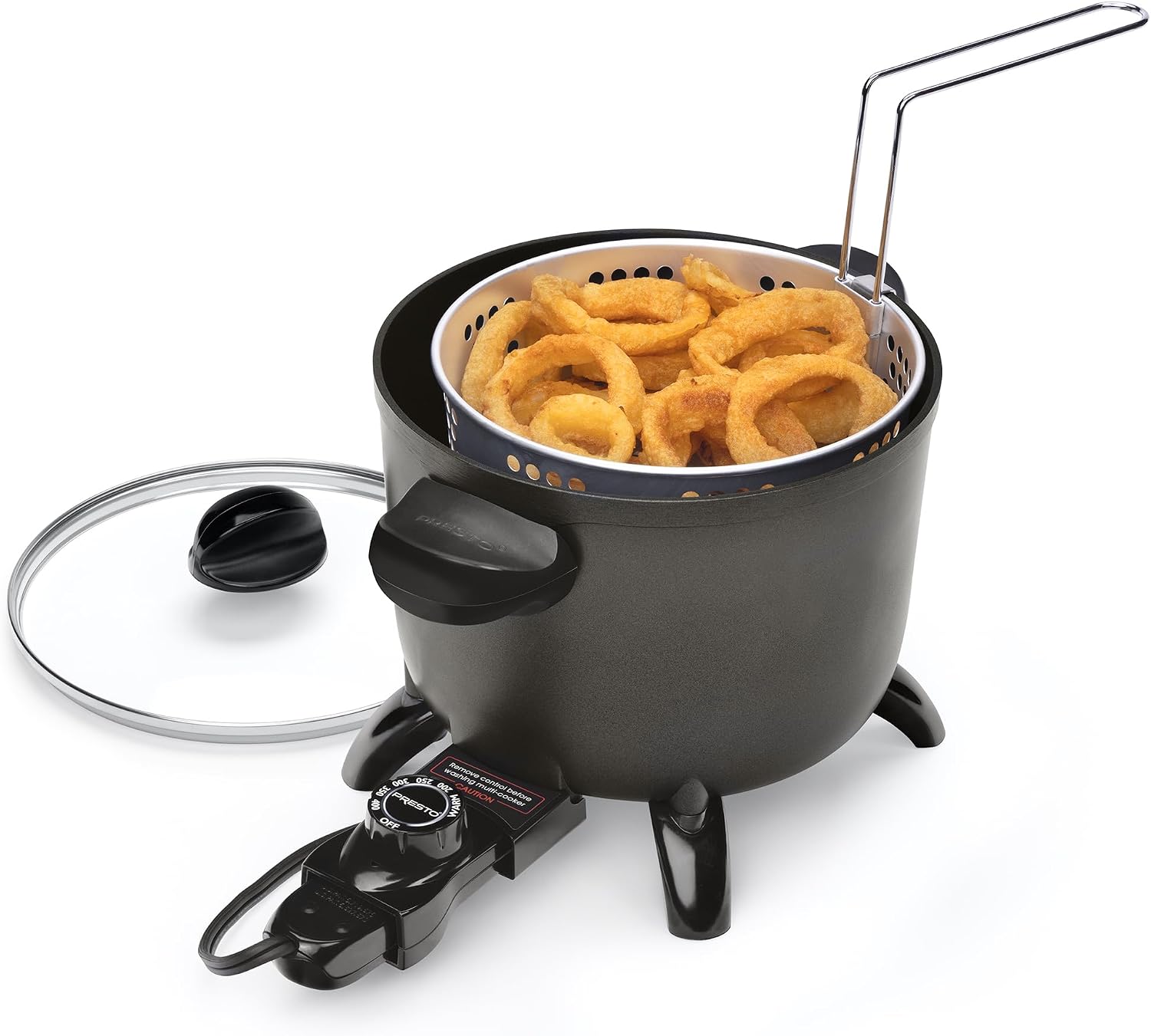 Presto 06006 Kitchen Kettle Multi-Cooker and Steamer: Deep Fryers