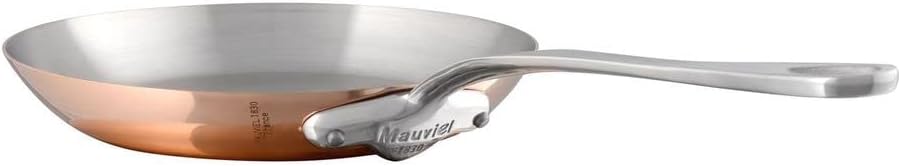 Mauviel M200 Ci Copper Round Skillet 9.5-inch