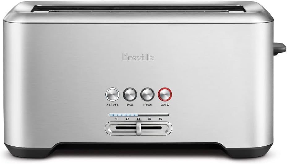 Breville BTA840XL Die-Cast 4-Slice Smart Toaster