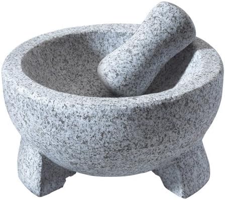 Vasconia 4-Cup Granite Molcajete Mortar and Pestle