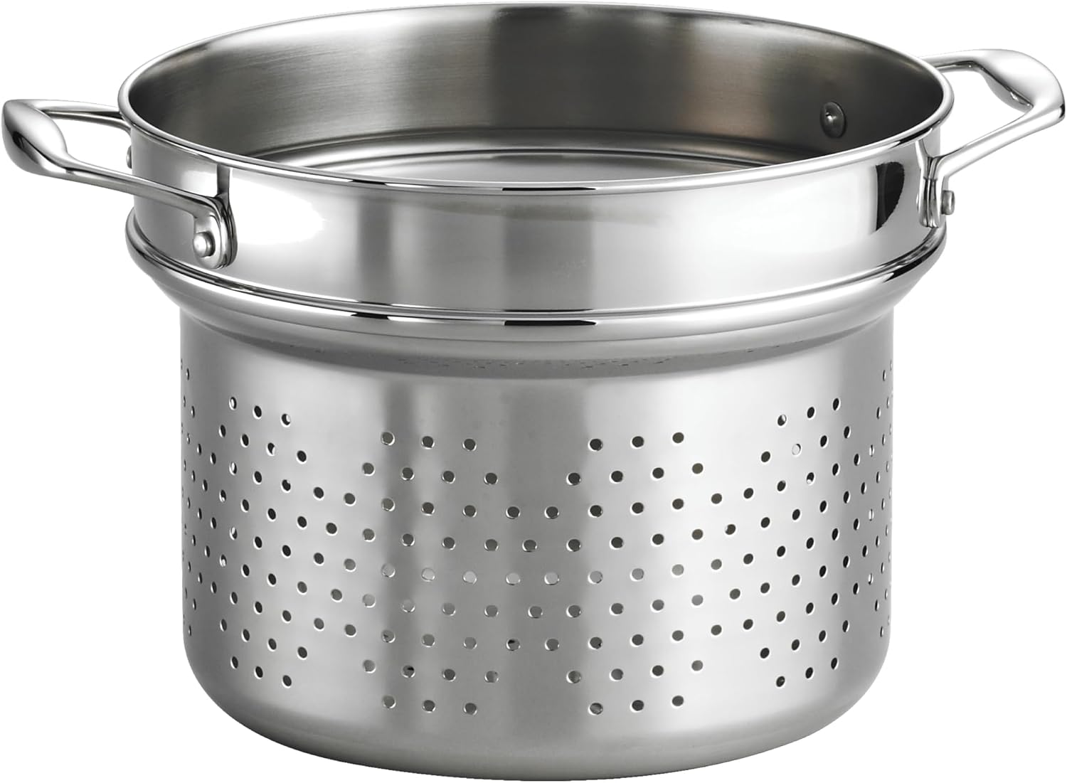 Tramontina Signature Stainless Steel Pasta Strainer Insert for Pot