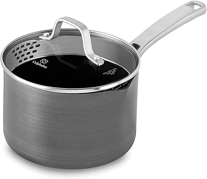 Calphalon Premier Space-Saving 2.5-Qt Saucepan with Lid
