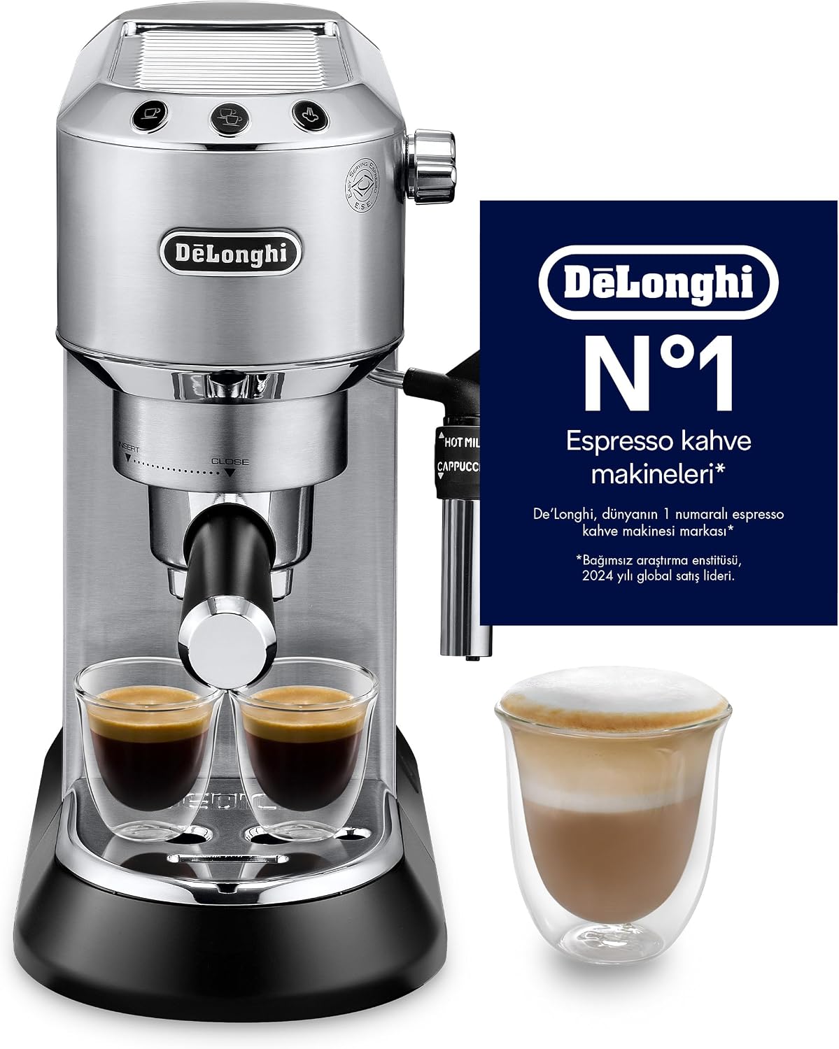 De'Longhi Dedica Deluxe 15-Bar Espresso Machine