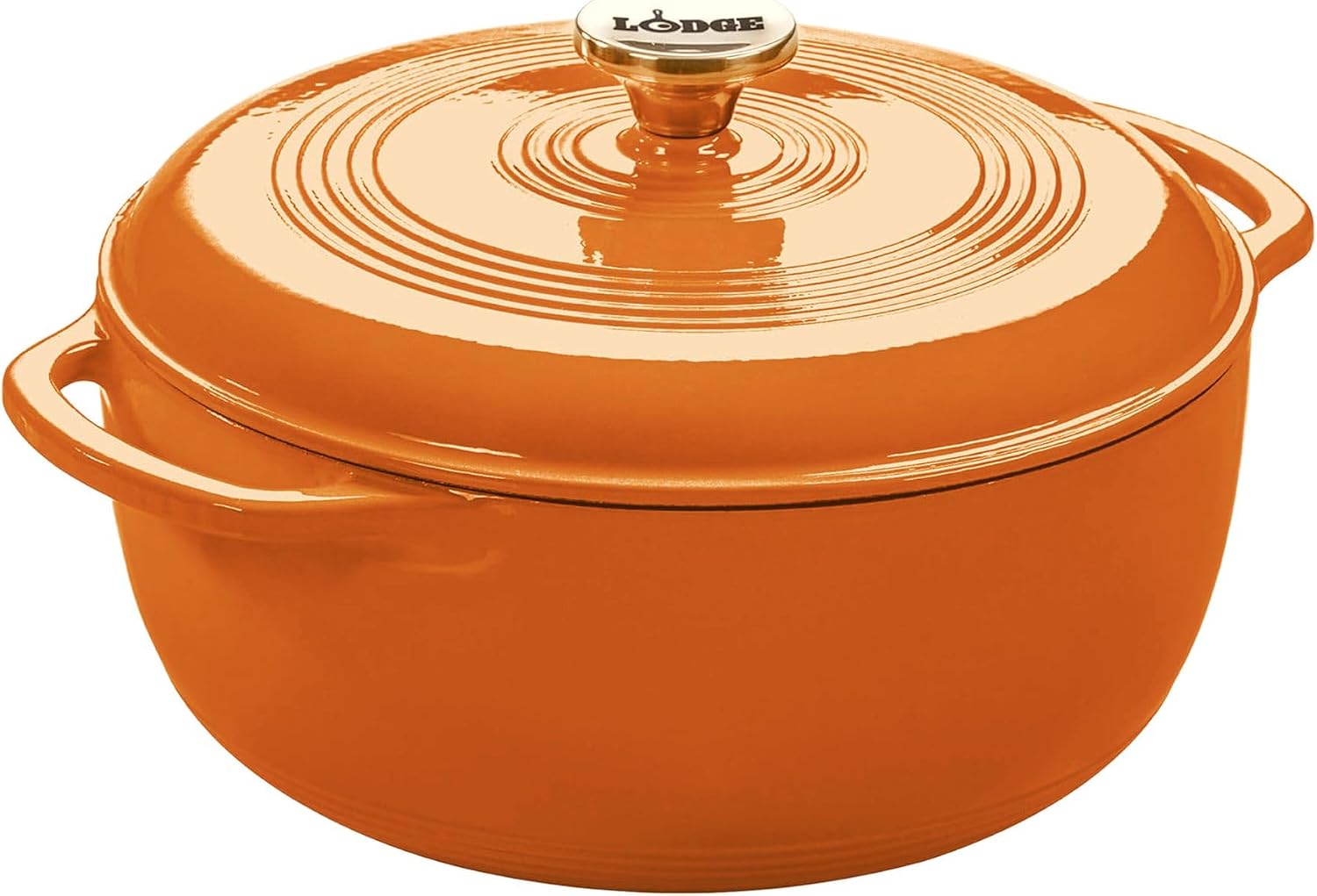 Lodge 6 Quart Enameled Cast Iron Dutch Oven