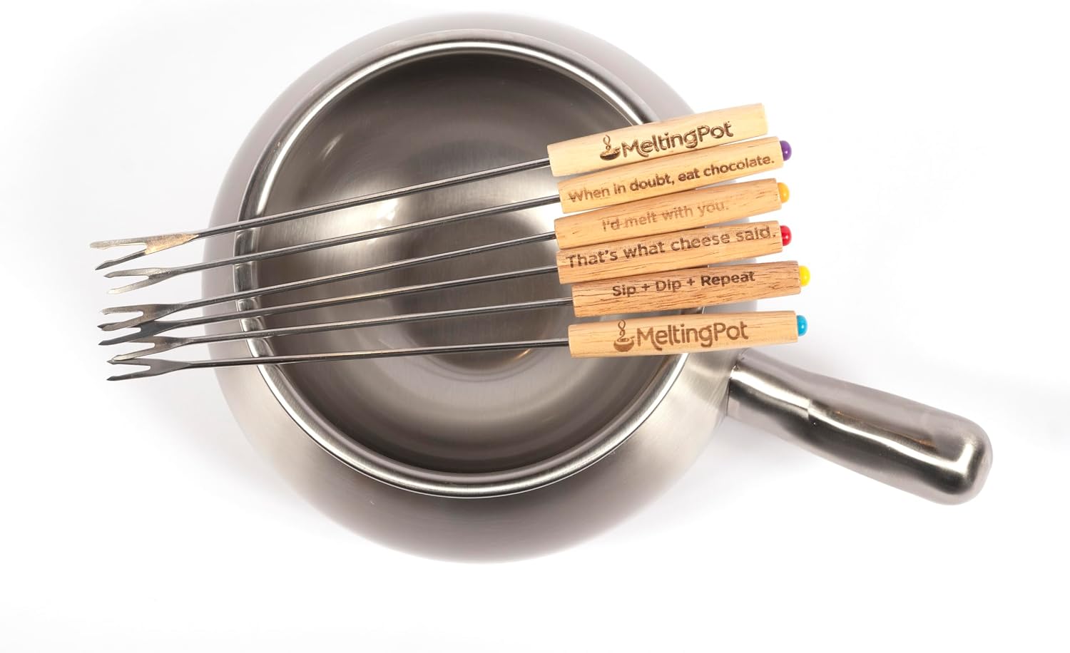Official Melting Pot 8-Piece Fondue Set thumbnail 1